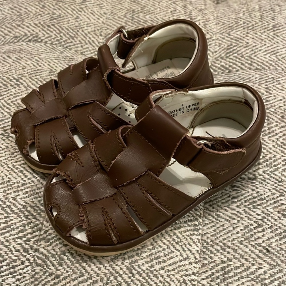 Angel leather sandals size 4